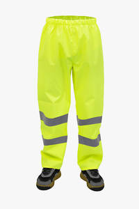 Logo personnalisable coupe-vent veste pantalon ensemble Durable réfléchissant imperméable combinaison de pluie capuche XL travail en plein air Camping léger - Product Image 5