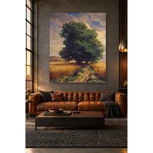 Fida Alexandre Calame Oak in a Wheat Field <b>Canvas</b> Print - Product Image 4