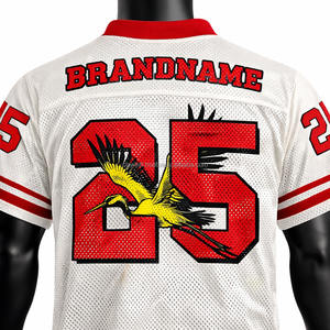 เสื้อฟุตบอลอเมริกันสไตล์ใหม่ปี 2026 สำหรับเยาวชน ราคาขายส่ง ดีไซน์ล่าสุด เสื้อฟุตบอลอเมริกันสำหรับผู้ใหญ่ - Product Image 6