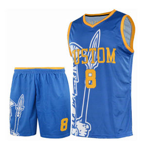 Conjunto de ropa deportiva sublimada personalizada directa de fábrica con malla que absorbe la humedad para uniformes de baloncesto de equipos y clubes - Product Image 5