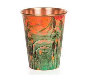 Gobelets martelés en cuivre pur pour verres en verre Ayurveda 300ml avec bienfaits pour la santé pour les fêtes - Product Image 5