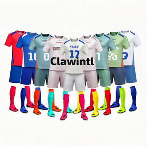 100% ensemble d'uniformes de football respirants de haute qualité pour hommes Kits de vêtements de football personnalisés pour le fabricant de gros d'équipe 2025 - Product Image 4