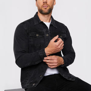 Veste en jean pour homme, fabrication au Pakistan, emballage personnalisé, prix bas, qualité supérieure, délavage acide, effet délavé au soleil - Product Image 6