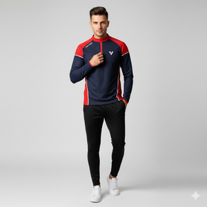 Vente en gros sweat-shirt à manches régulières personnalisé 1/4 quart de fermeture éclair pour hommes équipe de football veste de football d'hiver haut surdimensionné vêtements gaéliques - Product Image 4