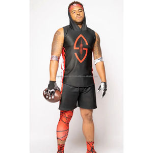 2024 Drapeau d'entraînement vierge personnalisé 7 sur 7 Maillots de compression sublimés 7v7 Uniforme de football du Pakistan - Product Image 1