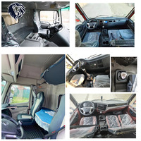 Camion grue Dongfeng 8x4 avec cabine de commande, grue à flèche droite pour travaux de levage en construction