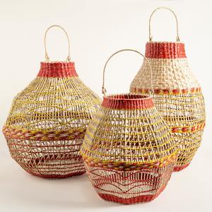 Lámparas de algas marinas naturales y faroles de paja a la venta al precio más bajo, lámpara ecológica de algas marinas - Product Image 6