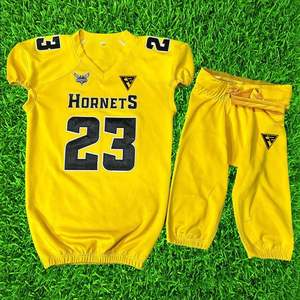 Vente en gros de vêtements d'entraînement personnalisés de football américain pour jeunes et d'uniformes de football américain pour hommes sublimés - Product Image 3