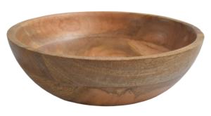 Tazón de Madera Artesanal de Estilo Americano Moderno, Utensilio de Cocina Multiusos Más Vendido para Servir Ensaladas, Frutas, Fiestas, Directo de Fábrica - Product Image 4