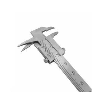 Medidor de altura de soporte de cabeza ajustable Medidor de ortodoncia dental de acero inoxidable - Product Image 3