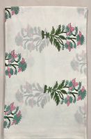 Tissu en coton imprimé à la main de luxe de Jaipur, motif floral bio, textile indien fait main en gros pour la fourniture de vêtements de boutique