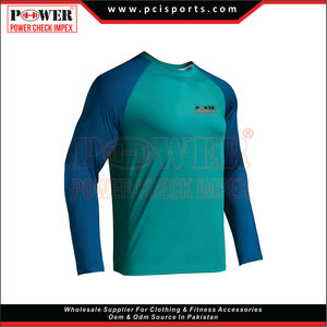 Jerseys de pesca Cómodos transpirables Tallas grandes Manga larga Sublimación personalizada Hombres Camisas de pesca - Product Image 5