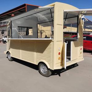 Outdoor Mobile Food Trailer Street Mobile Food Cart Austria Factory Mobile Food Truck for Sale Steel - Product Image 1