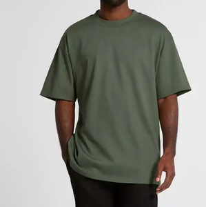 2025สีเขียวมะกอกของผู้ชายเสื้อยืด100% โอเวอร์ไซส์ระบายอากาศแห้งเร็วพิมพ์ลายได้ตามต้องการ - Product Image 2