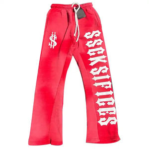 Pantalones de Lona con Cordón Ajustable, Estilo Vintage, Ligeros, de Alta Calidad, con Estampado Personalizado, Transpirables, Lavado Ácido, Estilo Urbano - Product Image 3