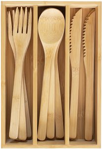 ชุดของขวัญวันหยุดทำจากไม้ไผ่สำหรับการเดินทางชุดเครื่องใช้สำหรับใช้ซ้ำได้ชุดของขวัญวันหยุดจาก Eco2go เวียดนามปลอดภัยต่อสุขภาพออร์แกนิก - Product Image 4