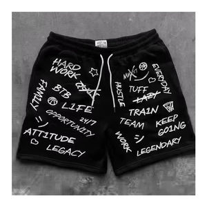 Custom Men's Gym Sweat Shorts 100% Cotton Sun Faded Wash Raw Hem Solid Pattern Casual Style with Decoration - Product Image 1