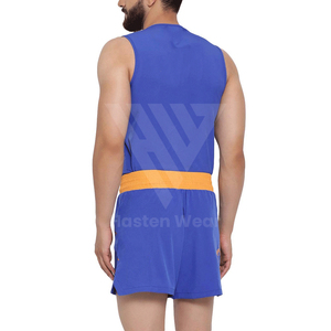 Uniformes de Kick Boxing para Hombre, Chaleco y Pantalones Cortos de Boxeo de Calidad Profesional, Ropa Deportiva para Hombre, 2 Piezas, Secado Rápido, Ajuste Cómodo - Product Image 4