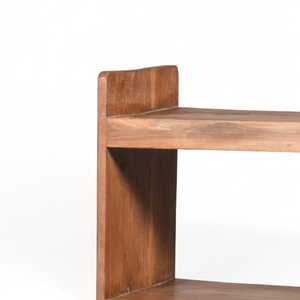 Étagère en bois rustique pour la maison, le bureau, le salon, la chambre, l'école, l'hôtel, armoire en métal durable pour le rangement des livres - Product Image 3