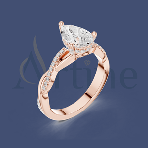 แหวนมรกต10K ลุคคลาสสิค - Product Image 1