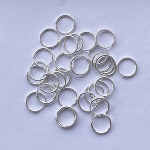 Pendientes circulares de Plata de Ley 925 de 12mm, aros dorados de micras, aro pequeño liso Huggie, alambre espaciador DIY - Product Image 3