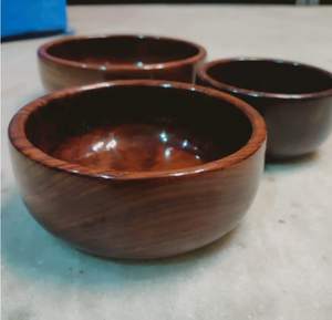 Ensemble de bols d'ustensiles de cuisine en bois durables bol de qualité supérieure sûr pour l'exportation de plats de vente chaude servant des fruits et des bols à salade imbriqués - Product Image 6