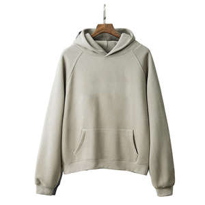 Sweat à capuche unisexe coupe oversize en polyester écoresponsable délavé, avec poche avant, style streetwear, décontracté, coupe-vent, séchage rapide pour l'hiver - Product Image 1