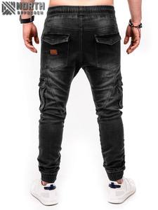 กางเกงยีนส์ผ้ายีนส์สำหรับผู้ชายดีไซน์เนอร์ผ้ายืดระบายอากาศได้ดีสำหรับฤดูใบไม้ร่วงฤดูหนาว - Product Image 3