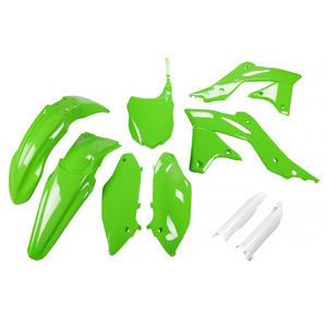 Kit de Carenado Completo de Plástico Verde 026 para Motocicleta Kawasaki KXF 250 2013-2016 - Product Image 1