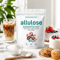 Poudre d'Allulose de Qualité Alimentaire, Édulcorant Naturel pour la Pâtisserie, les Boissons, la Confiserie, OEM ODM, Vente en Gros, Fournisseur d'Usine
