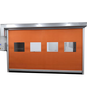 <span class=keywords><strong>Porte</strong></span> en PVC à empilage rapide <span class=keywords><strong>HORMANN</strong></span> - Design moderne pour entrepôt, ouverture latérale électrique, caractéristiques de sécurité anti-collision - Product Image 4