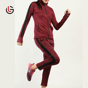 Made In Pakistan Latest Design Women <b>Tracksuit</b> 100% Cotton Polyester Interlock Solid Color Women <b>Tracksuit</b> For Sale Breathable - Product Image 3