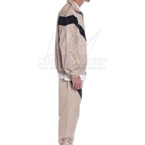 Conjuntos de Chaqueta Cortavientos para Hombre, Chaqueta Resistente y Pantalones a Juego, Ropa Deportiva Activa, Fabricación con Logotipo Personalizado - Product Image 3