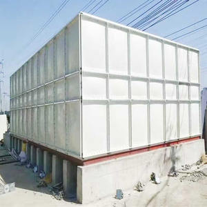 Tanque de Agua de 50m3 para Extinción de Incendios, Tanque Rectangular de Almacenamiento de Agua de Panel Prensado FRP/GRP - Product Image 6