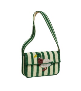 Bolso de Mano Elegante de Moda para Mujer, Diseño Indio, Hecho a Mano, con Marco Cuadrado de Piedras, Adornado con Perlas de Alta Calidad, Ideal para Bodas - Product Image 3