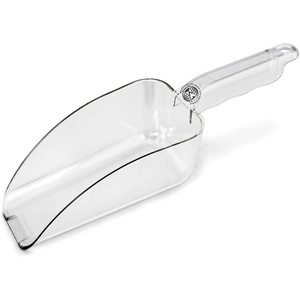 Cuchara de hielo multiusos comercial transparente de plástico de 3,5 a 36 onzas - Product Image 1