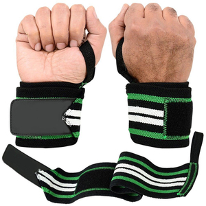 Best Quality Elastic Strength Gym <b>Wrist</b> Wraps Adjustable Weight <b>Wrist</b> Band <b>Power</b> Lifting <b>Wrist</b> Wraps OEM Serviced Design - Product Image 5