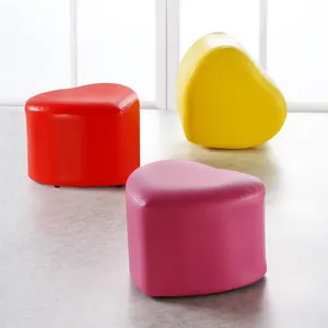 Heart Shape Modern Soft Padded Seat Living Room Chair <b>Stool</b> - Product Image 4