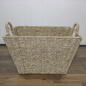 Artex Dong Thap Paniers de rangement en osier Seagrass Coffrets cadeaux décoratifs faits à la main pour salon chambre et organisation de bureau - Product Image 5