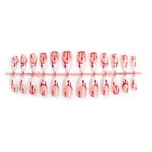 Colección Popular de esmaltes de uñas de Halloween con gota de sangre de dibujos animados, fábrica de <span class=keywords><strong>manicura</strong></span> <span class=keywords><strong>francesa</strong></span> fantasma y murciélago al por mayor - Product Image 5