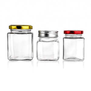 Tarro de Vidrio Cuadrado de Primera Calidad de 180ml, 280ml, 380ml, <span class=keywords><strong>500ml</strong></span>, 730ml con Tapa de Hojalata para Alimentos para Bebés, Azúcar y Chicles - Product Image 4