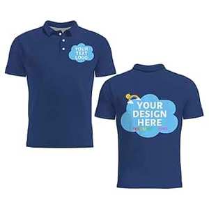 เสื้อยืดโปโลระบายอากาศได้ดีสำหรับเด็ก100% ลายสีพื้นน่ารักสำหรับโอกาสกึ่งเป็นทางการแบบลำลอง - Product Image 1