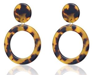 Pendientes de resina de belleza a la moda, colección única de joyas hechas a mano, pendientes elegantes a la moda para mujeres y niñas, ropa de fiesta - Product Image 3