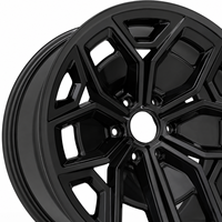 Jantes monobloc en alliage d'aluminium forgé professionnelles de 17 à 18 pouces, finition noire mate, jantes de luxe pour Range Rover Vogue, 5x112