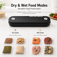 60kPa 110W 28cm 3.3L/min 86C Steam scellage multi-sacs cuisine alimentaire machine sous vide soudeuse emballage alimentaire
