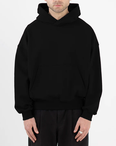 Sweat à capuche surdimensionné de luxe personnalisable de haute qualité épaule tombante parfait pour Streetwear à la mode et mode décontractée - Product Image 2