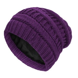 Wholesale White Knit Beanie Hat Ribbed <b>Winter</b> <b>Cap</b> Unisex Soft Warm Stretch Plain Skull <b>Cap</b> Custom Logo Hat - Product Image 4