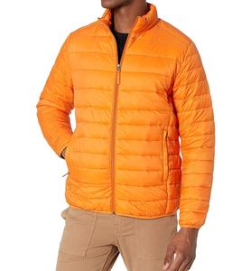 Venta al por mayor de logotipo personalizado de gran tamaño ligero resistente al agua con capucha hombres abrigos Puffer chaquetas - Product Image 2