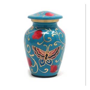 ของชำร่วยทำศพทำจากทองเหลืองโกศสินค้าส่งออกอินเดียดีไซน์ใหม่ - Product Image 3