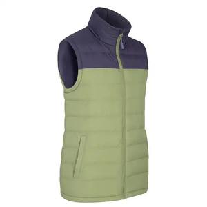 Veste d'hiver légère de haute qualité pour hommes Gilet en coton chaud Taille personnalisable Capuche Gilet bouffant Logo de poche Grande valeur! - Product Image 3